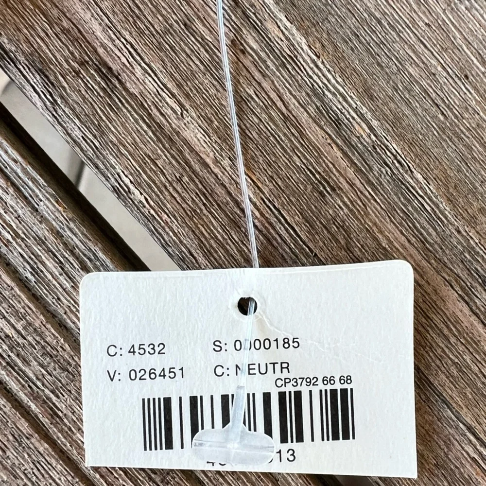 Anthropologie Linea Carta Language of Love Pleated Apron Cotton Linen Amour NWT